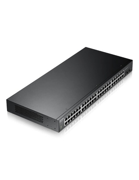 Zyxel GS1900-48HPv2 Gestionado L2 Gigabit Ethernet (10 100 1000) Energía sobre Ethernet (PoE) Negro