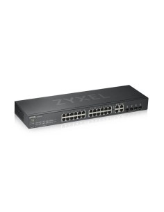 Zyxel GS1920-24V2 Gestionado Gigabit Ethernet (10 100 1000) Negro