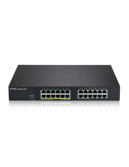 Zyxel GS1915-24EP Gestionado L2 Gigabit Ethernet (10 100 1000) Energía sobre Ethernet (PoE) 1U Negro