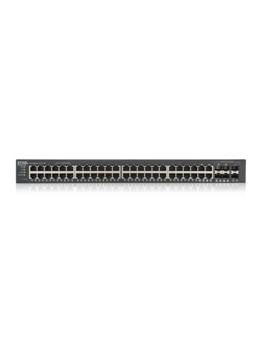 Zyxel GS1920-48V2 Gestionado Gigabit Ethernet (10 100 1000) Negro