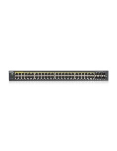 Zyxel GS1920-48HPV2 Gestionado Gigabit Ethernet (10 100 1000) Energía sobre Ethernet (PoE) Negro 2