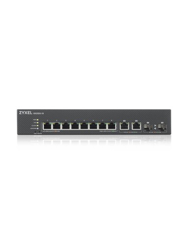 Zyxel GS2220-10-EU0101F switch Gestionado L2 Gigabit Ethernet (10 100 1000) Negro