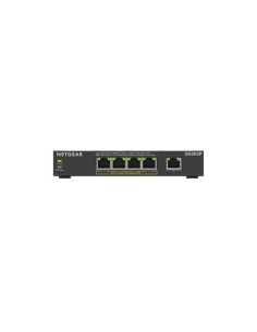 NETGEAR GS305Pv3 No administrado Gigabit Ethernet (10 100 1000) Energía sobre Ethernet (PoE) Negro 2