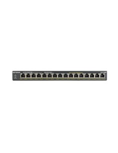 NETGEAR GS316PP No administrado Gigabit Ethernet (10 100 1000) Energía sobre Ethernet (PoE) Negro 2