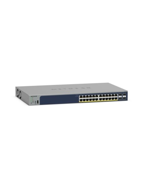 NETGEAR GS728TPP Gestionado L2 L3 L4 Gigabit Ethernet (10 100 1000) Energía sobre Ethernet (PoE) Gris