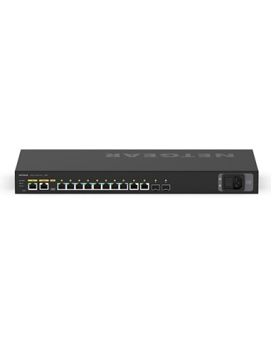NETGEAR M4250-10G2F Gestionado L2 L3 Gigabit Ethernet (10 100 1000) Energía sobre Ethernet (PoE) 1U Negro