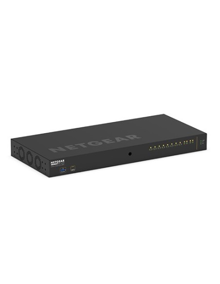 NETGEAR M4250-10G2F Gestionado L2 L3 Gigabit Ethernet (10 100 1000) Energía sobre Ethernet (PoE) 1U Negro