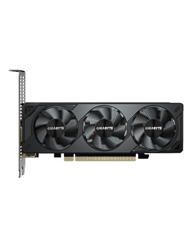 GIGABYTE GeForce RTX 5060 OC Low Profile 8G Tarjeta Gráfica - 8GB GDDR7, 128bit, PCI-E 5.0, 2512 MHz Frecuencia del núcleo, 3 x