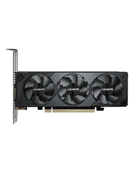 GIGABYTE GeForce RTX 5060 OC Low Profile 8G Tarjeta Gráfica - 8GB GDDR7, 128bit, PCI-E 5.0, 2512 MHz Frecuencia del núcleo, 3 x