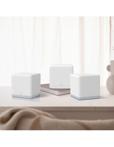 Mercusys HALO H32G (3-pack) Doble banda (2,4 GHz   5 GHz) Wi-Fi 5 (802.11ac) Blanco 2 Interno