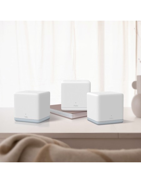 Mercusys HALO H32G (3-pack) Doble banda (2,4 GHz   5 GHz) Wi-Fi 5 (802.11ac) Blanco 2 Interno