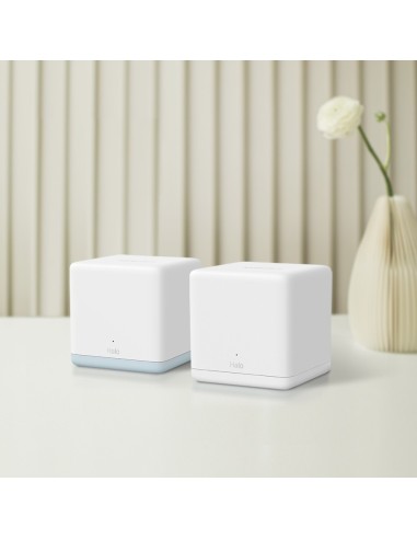 Mercusys HALO H32G (2-pack) Doble banda (2,4 GHz   5 GHz) Wi-Fi 5 (802.11ac) Blanco Interno
