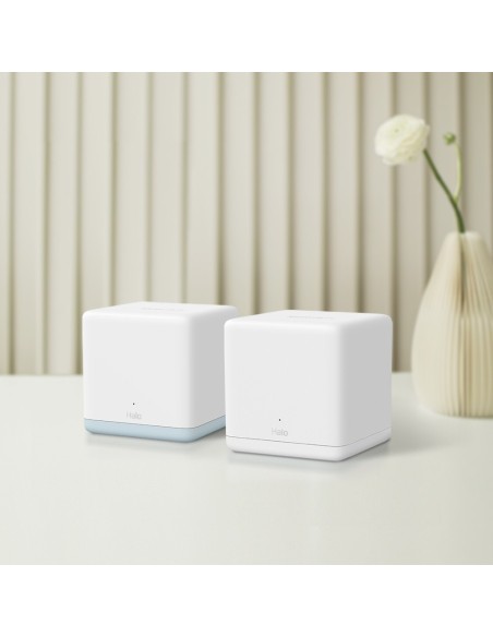 Mercusys HALO H32G (2-pack) Doble banda (2,4 GHz   5 GHz) Wi-Fi 5 (802.11ac) Blanco Interno