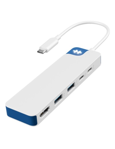 Targus HyperDrive Alámbrico USB 3.2 Gen 1 (3.1 Gen 1) Type-C Blanco