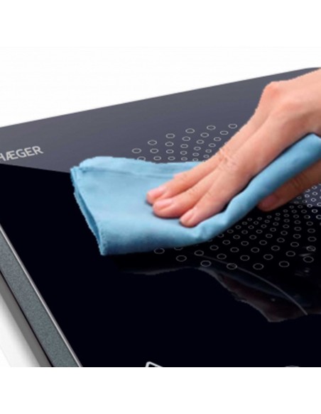 Haeger HP-IND.002A hobs Negro, Gris Encimera Con placa de inducción 1 zona(s)