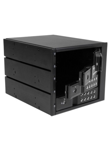 StarTech.com Rack Móvil Backplane de 4 Bahías de Intercambio en Caliente - Rack Móvil Hot Swap sin Bandeja para Unidades de DD