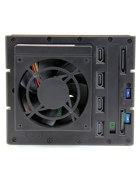 StarTech.com Rack Móvil Backplane de 4 Bahías de Intercambio en Caliente - Rack Móvil Hot Swap sin Bandeja para Unidades de DD