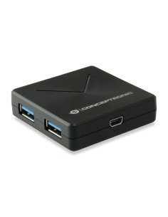 Conceptronic HUBBIES02B hub de interfaz USB 3.2 Gen 1 (3.1 Gen 1) Mini-B 5000 Mbit s Negro