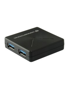 Conceptronic HUBBIES02B hub de interfaz USB 3.2 Gen 1 (3.1 Gen 1) Mini-B 5000 Mbit s Negro 2