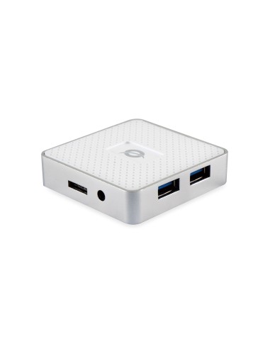 Conceptronic HUBBIES03W hub de interfaz USB 3.2 Gen 1 (3.1 Gen 1) Micro-B 5000 Mbit s Blanco
