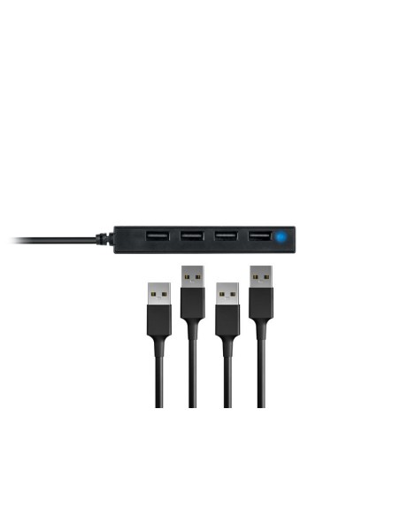 Conceptronic HUBBIES05B hub de interfaz USB 2.0 480 Mbit s Negro
