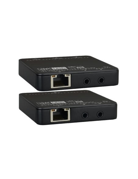 LevelOne HVE-9006 extensor audio video Transmisor y receptor de señales AV Negro