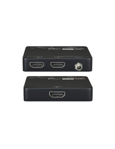 LevelOne HVE-9006 extensor audio video Transmisor y receptor de señales AV Negro 2