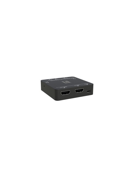 LevelOne HVE-9006 extensor audio video Transmisor y receptor de señales AV Negro