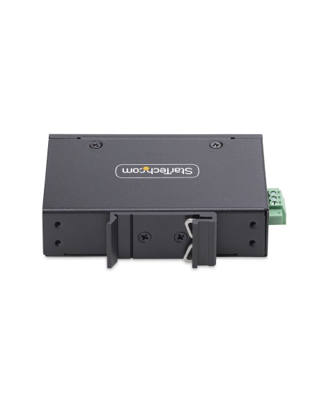 StarTech.com Switch Ethernet Industrial de 5 Puertos no Gestionado IP30 - Ethernet 100 1000 - Montaje en Pared o Carril DIN -