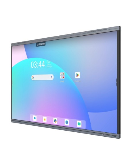V7 Pantalla Interactiva PRO   pantalla de 86" 4K Android 13 con 16 GB de RAM y 256 GB de ROM y 2 altavoces de 8 W + 2 altavoces