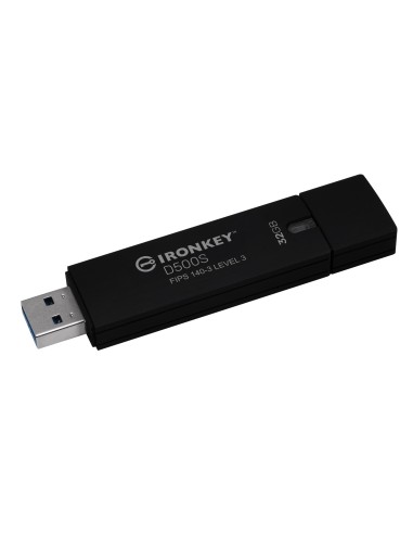 Kingston Technology IronKey 32GB D500S FIPS 140-3 Lvl 3 AES-256