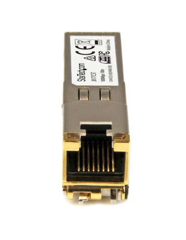 StarTech.com Módulo Transceptor SFP Compatible con el Modelo J8177C de HPE - 1000BASE-T - SFP a RJ45 Cat6   Cat5e - SFP