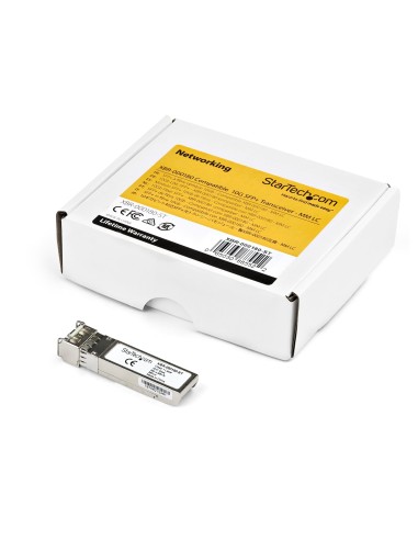 StarTech.com Módulo Transceptor SFP+ Compatible con el Modelo J9150A de HPE- 10GBASE-SR - Multimodo de 10GbE - SFP+ Ethernet