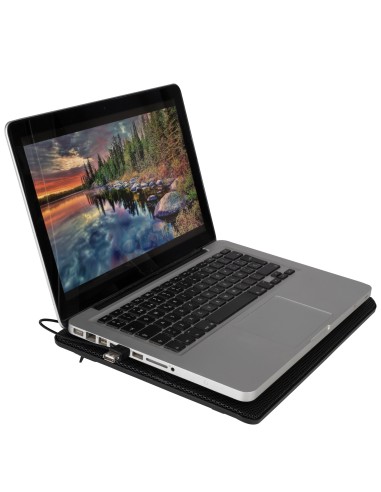 NGS Jetstand almohadilla fría 39,6 cm (15.6") 1000 RPM Negro