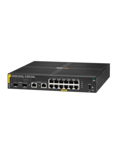HPE Aruba Networking CX 6100 12G Class4 PoE 2G 2SFP+ 139W Switch