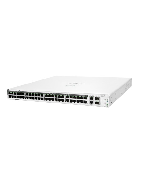 HPE Aruba Networking Networking Instant On Switch 40p Gigabit CL4 8p Gigabit CL6 PoE 2p 10GBT 2p SFP+ 600W 1960