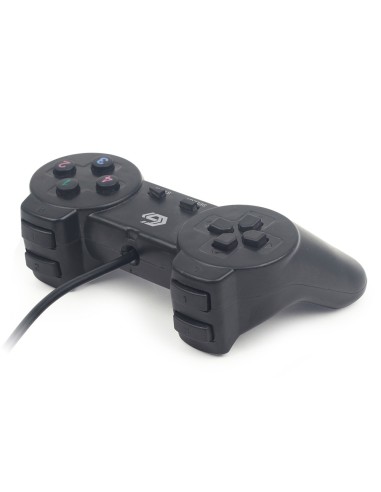 Gembird JPD-UB2-01 mando y volante Negro USB 2.0 Gamepad PC