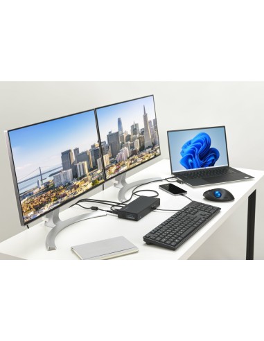 Kensington Replicador de puertos 4K dual USB-C y USB-A SD4781P EQ