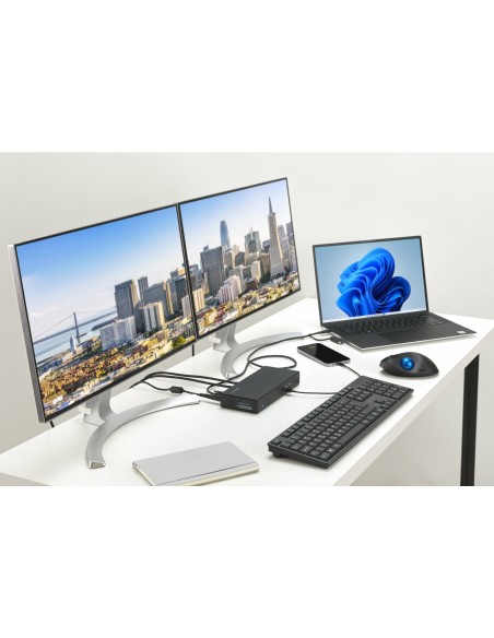 Kensington Replicador de puertos 4K dual USB-C y USB-A SD4781P EQ