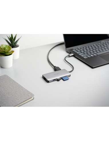 Kensington Dock móvil USB-C sin Driver 8 en 1 UH1400P