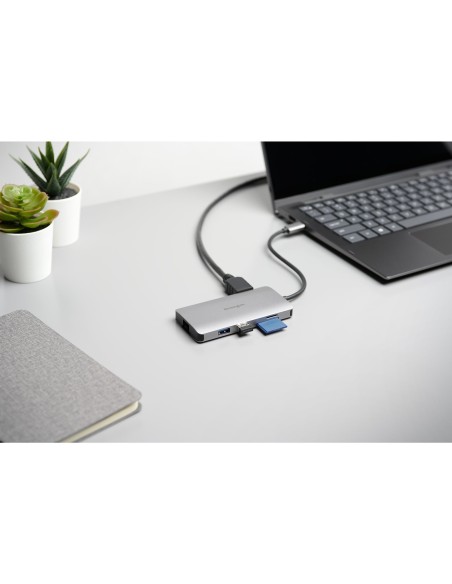 Kensington Dock móvil USB-C sin Driver 8 en 1 UH1400P