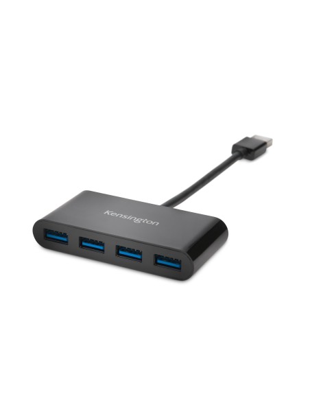 Kensington Hub USB 3.0 de cuatro puertos UH4000  negro