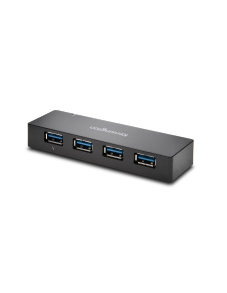Kensington Cargador y hub USB 3.0 de cuatro puertos UH4000C