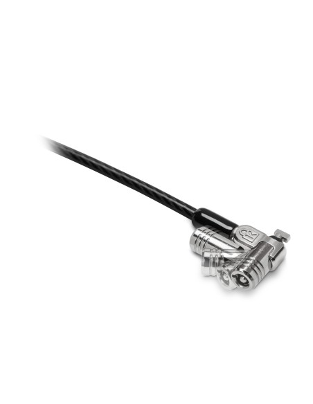 Kensington K65042EUM cable antirrobo Negro, Plata