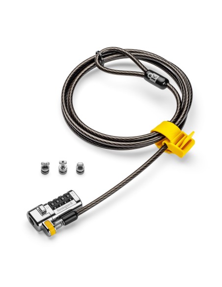 Kensington Candado universal de combinación ClickSafe para portátiles