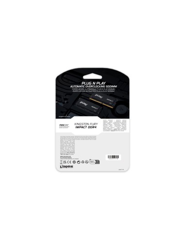 Kingston Technology FURY 32GB 3200MT s DDR4 CL20 SODIMM Impact