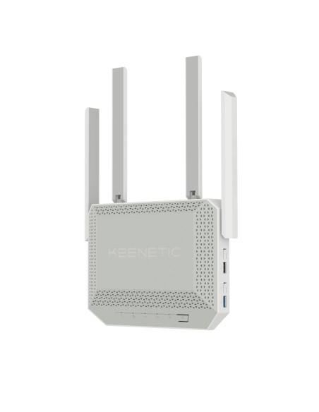 Keenetic Tita﻿n Enrutador multigigabit Wifi 7 en malla BE7200 con un Smart Switch 1x10G, 1x2,5G y 4x1G, puertos USB 3.2 y USB