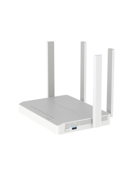 Keenetic Hero 4G+ Módem router 4G+ Wi-Fi 6 en malla AX1800 con Smart Switch Gigabit de 4 puertos y puerto USB 3.0