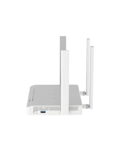 Keenetic Hero 4G+ Módem router 4G+ Wi-Fi 6 en malla AX1800 con Smart Switch Gigabit de 4 puertos y puerto USB 3.0