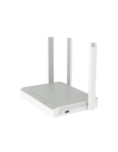Keenetic Hopper Router Wi-Fi 6 en malla AX1800 con Smart Switch Gigabit de 4 puertos y puerto USB 3.0